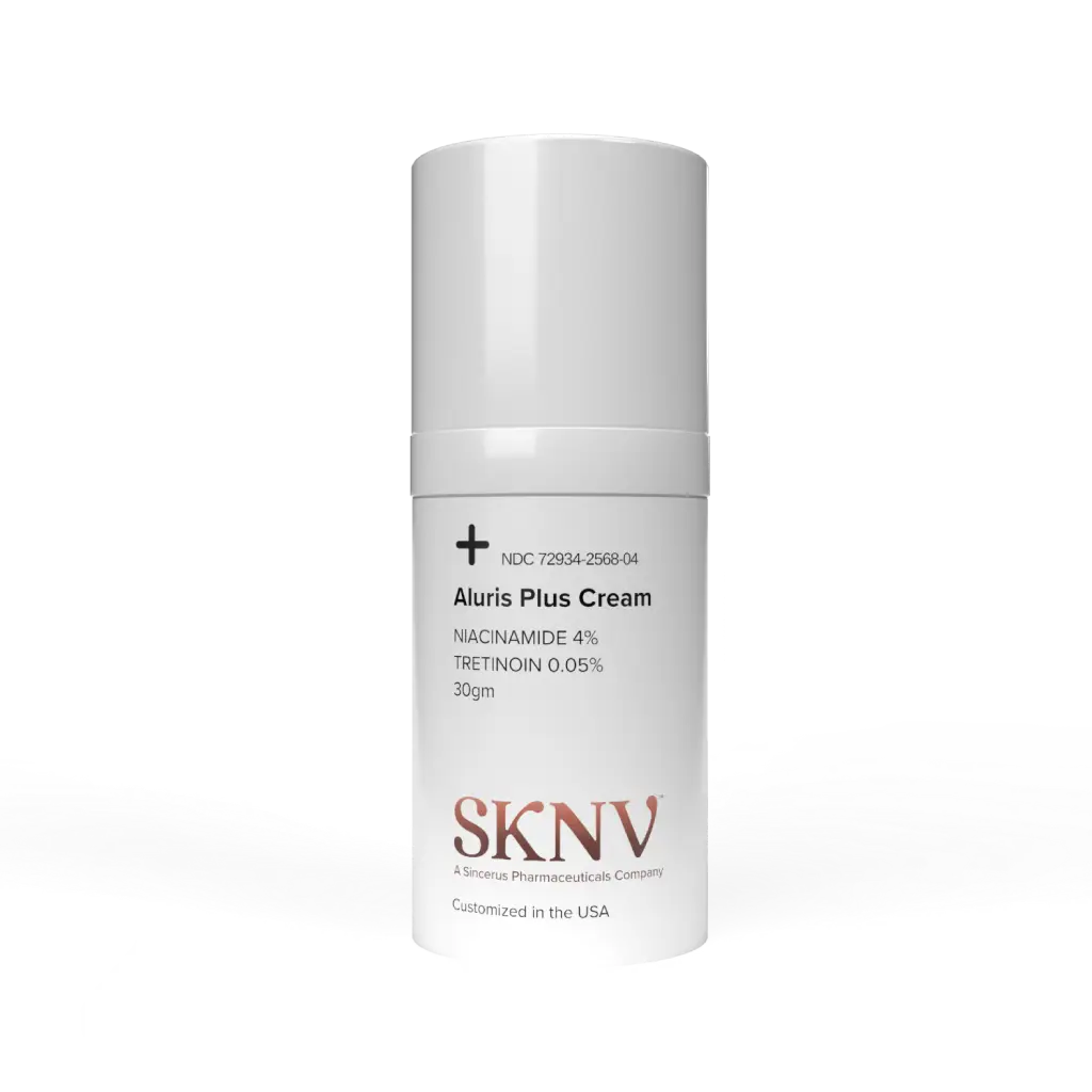 Aluris LP Plus Cream 30gm airless pump with niacinamide 4% and tretinoin 0.05%